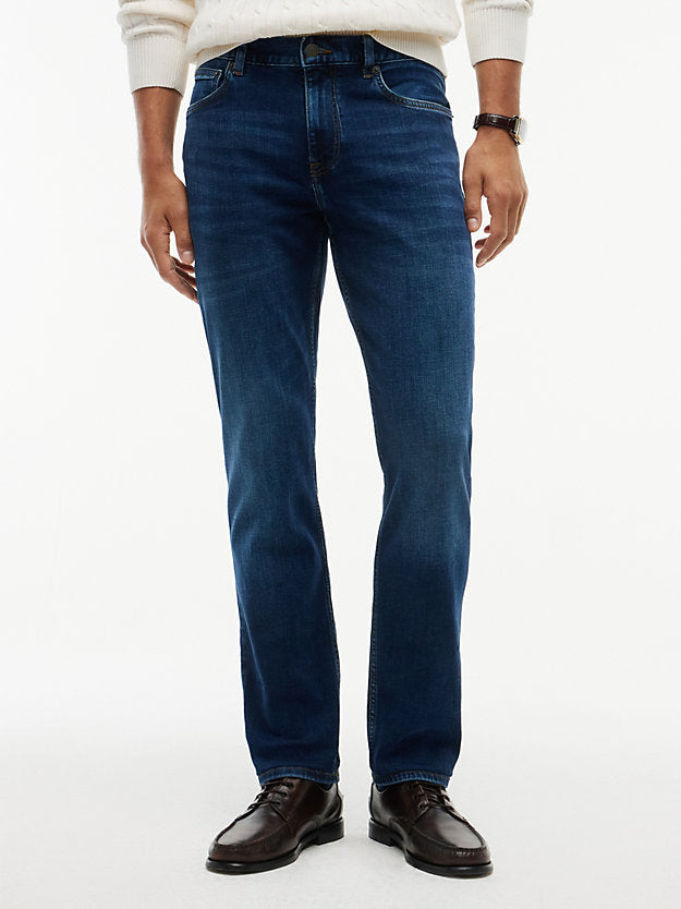 Denton Whiskered Straight Leg Jeans