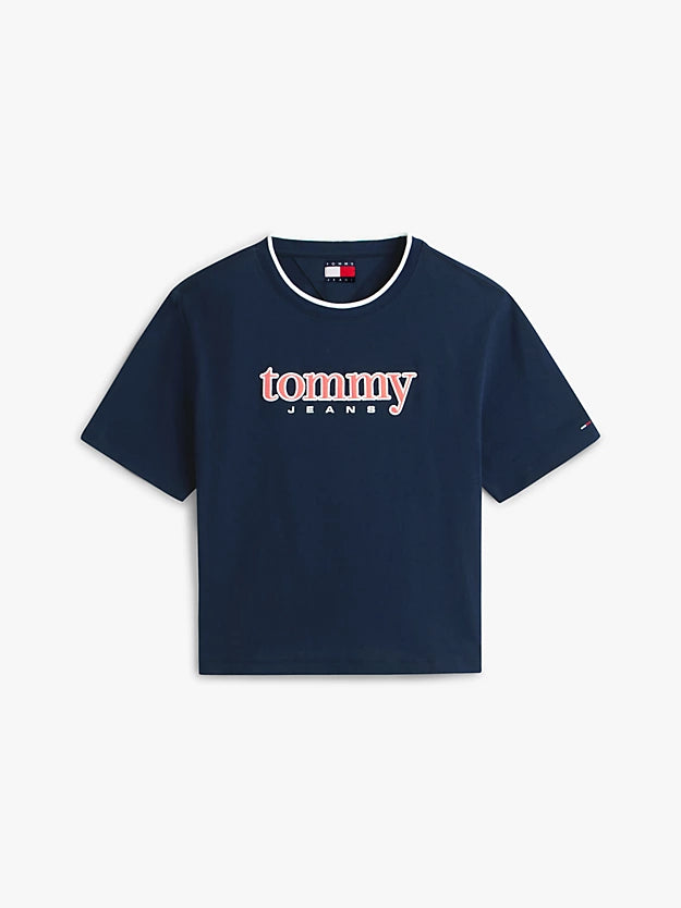 Logo Appliqué Relaxed Boxy T-Shirt