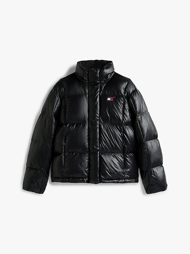 Shiny Quilted Down Alaska Puffer Jacket