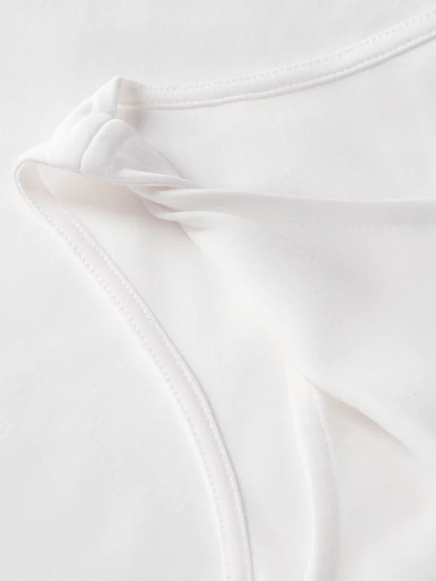 Twist Boat Neck Sleeveless Top