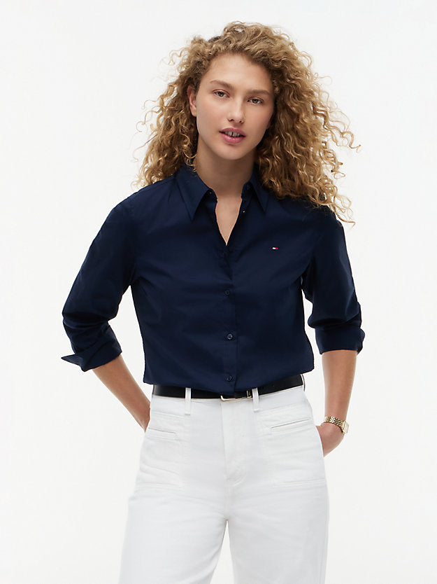 Flag Embroidery Regular Fit Shirt