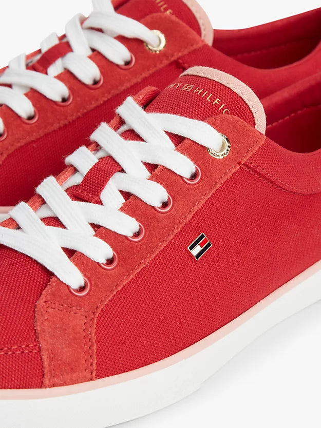 Canvas Enamel Flag Trainers
