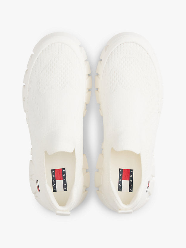 Chunky Cleat Knit Trainers