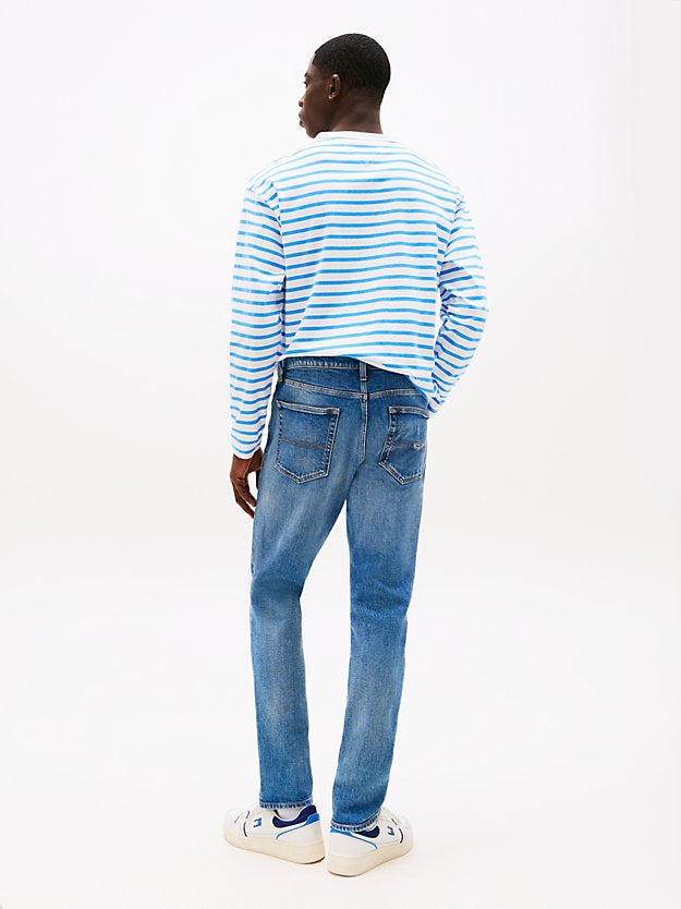 Austin Faded Slim Tapered Leg Jeans