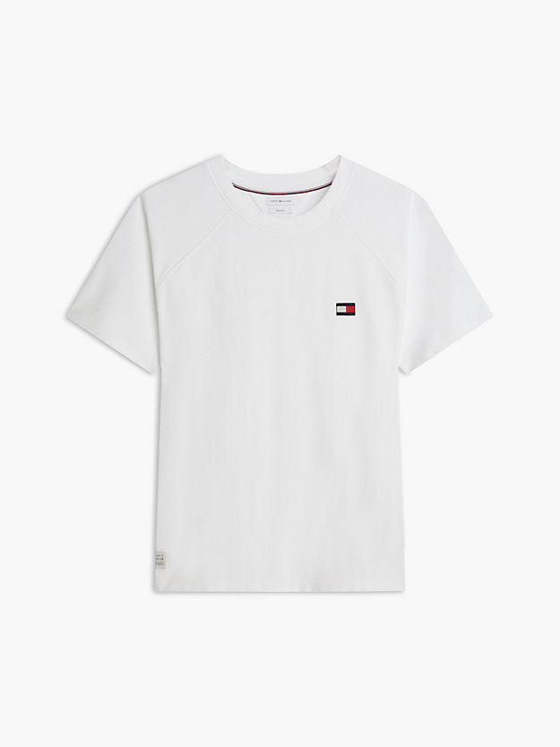 Flag Raglan Sleeve Relaxed Jersey T-Shirt