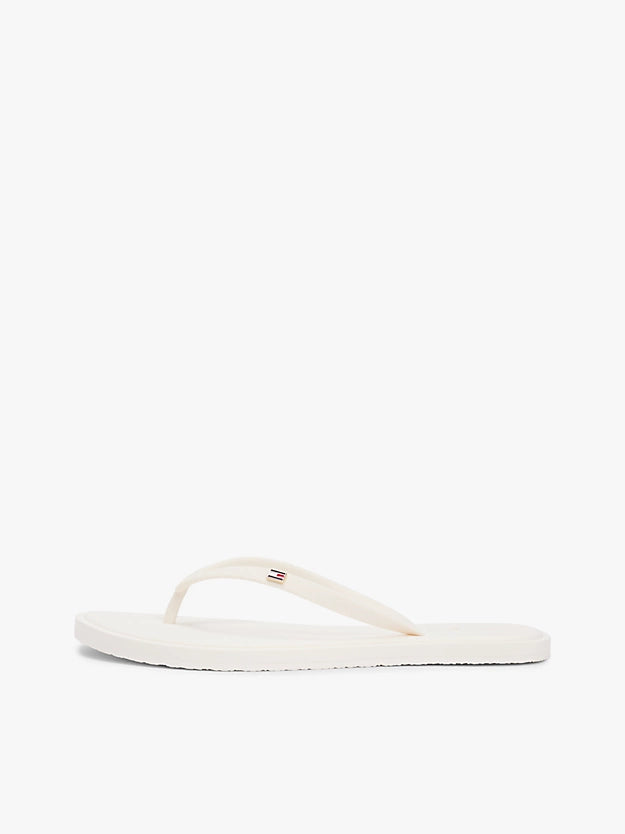 Chic Enamel Flag Flip-Flops