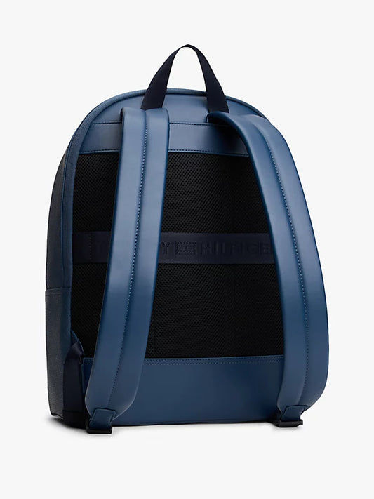 Mixed Texture Dome Backpack