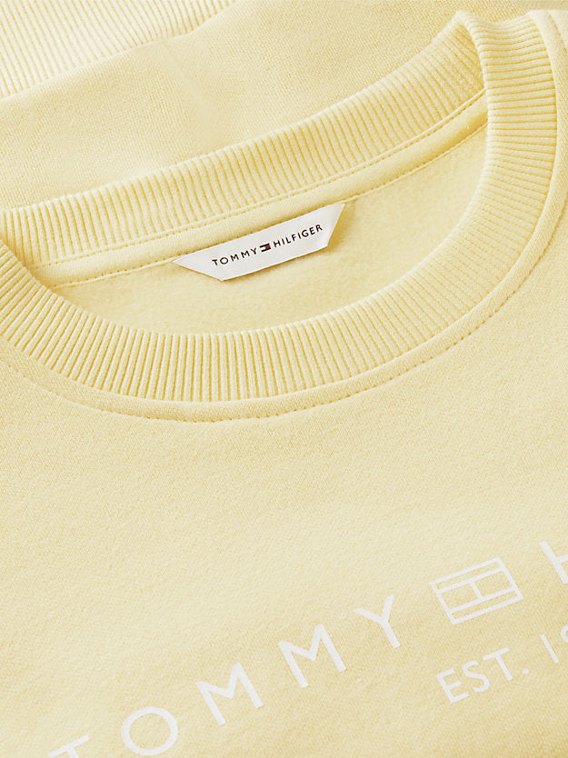 Logo Relaxed Fleece Sweatshirt
