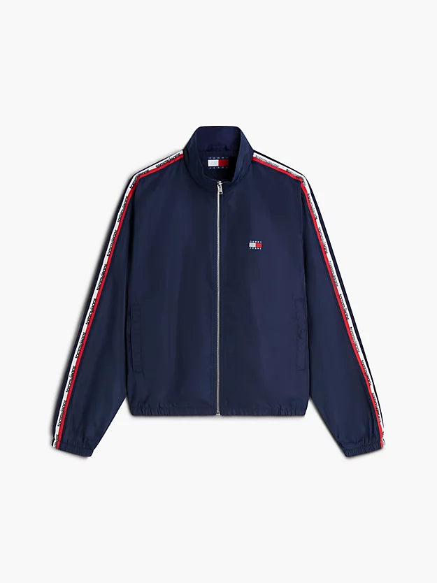 Global Stripe Tape Zip-Thru Jacket