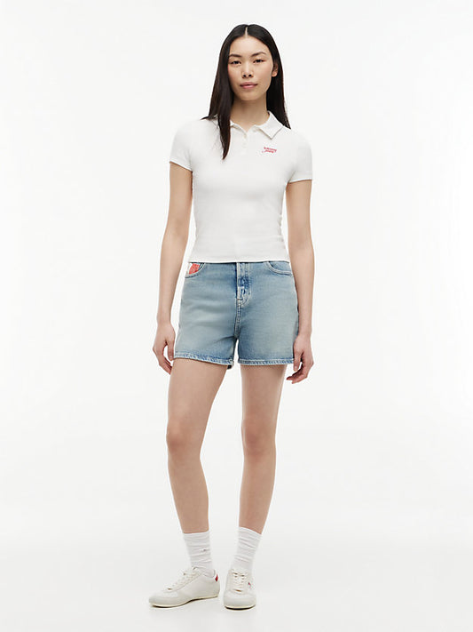 Vintage Mom Mid Rise Denim Shorts