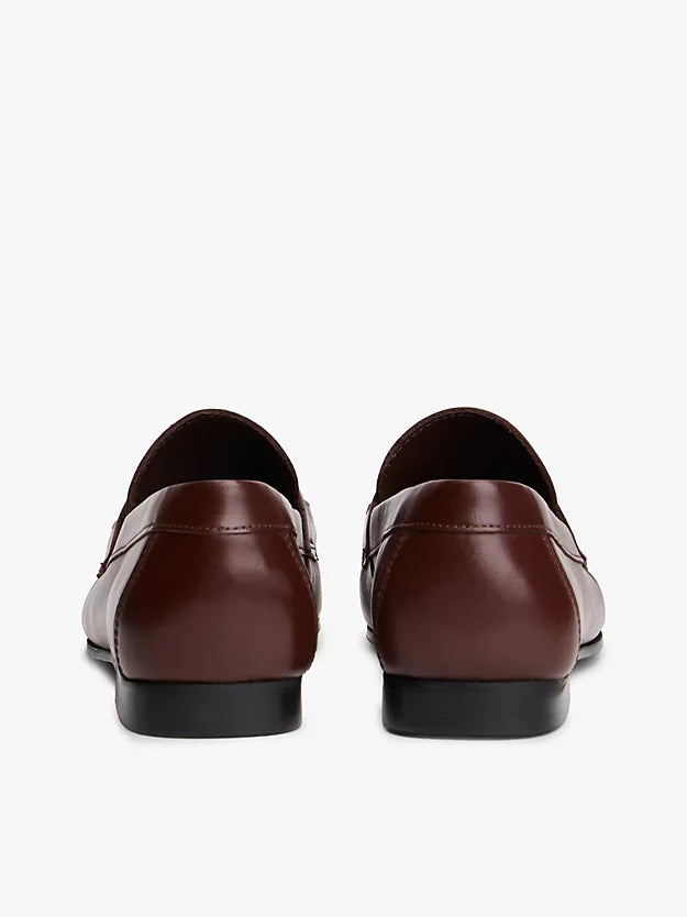Leather Monogram Horsebit Chain Loafers