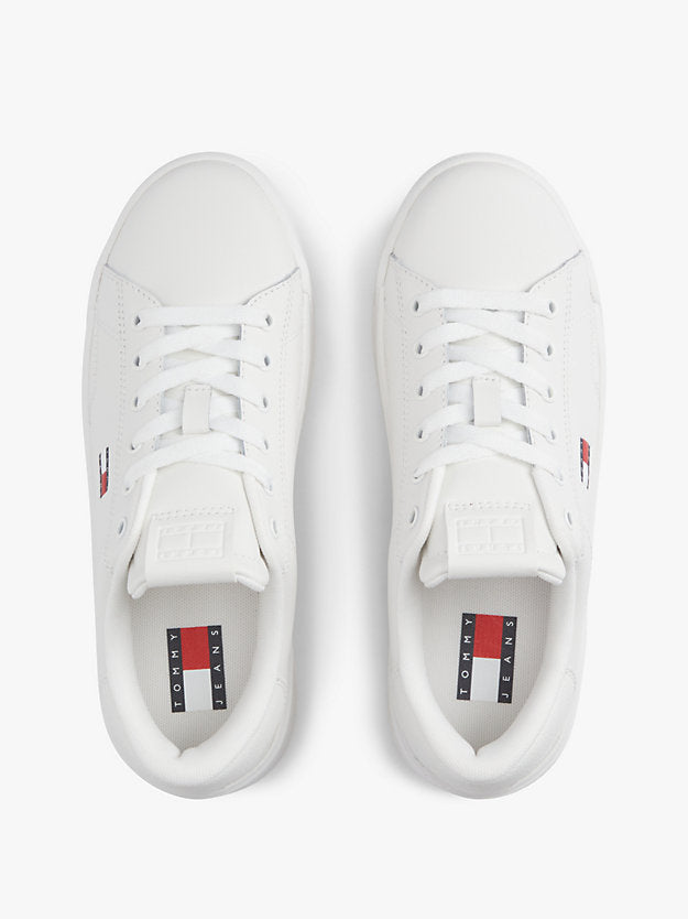 Platform Cupsole Trainers WiLeather