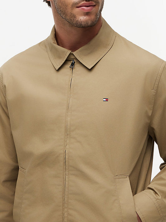Lightweight Flag Embroidery Zip-Thru Ivy Jacket