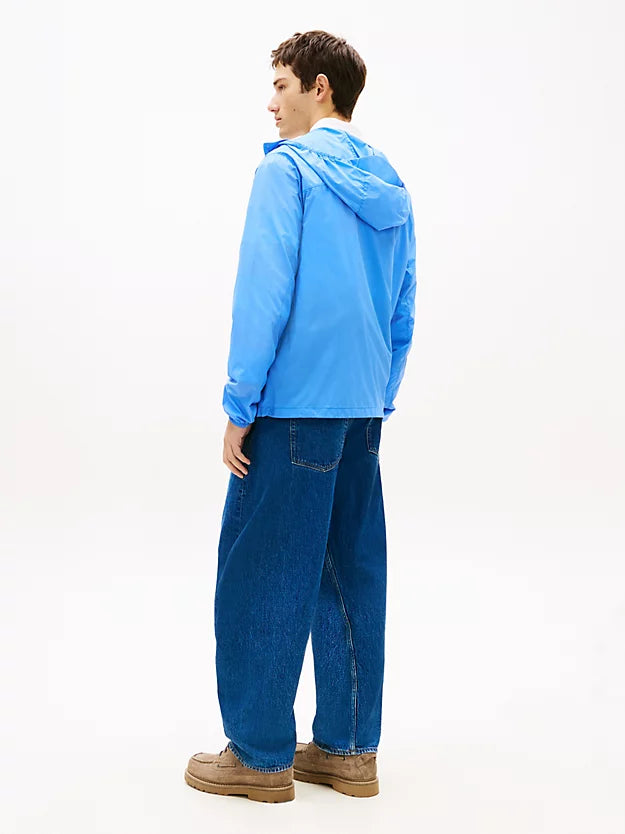 Water Repellent Ripstop Hooded Zip-Thru Jacket
