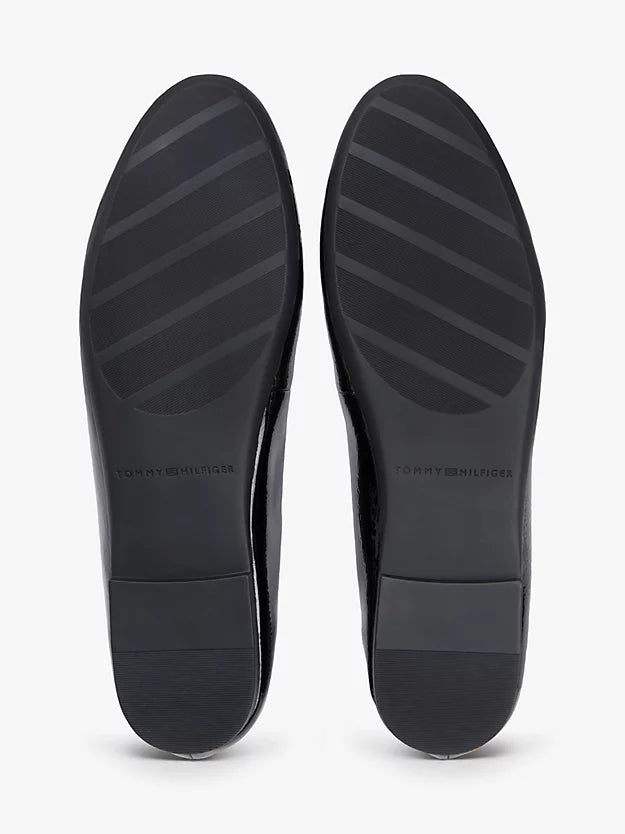 Patent Leather Monogram Ballerinas