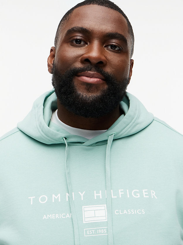 Plus Logo Terry Drawstring Hoody