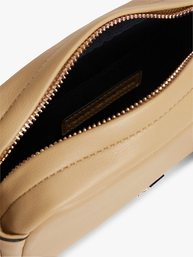 Logo Tape Crossbody Camera Bag