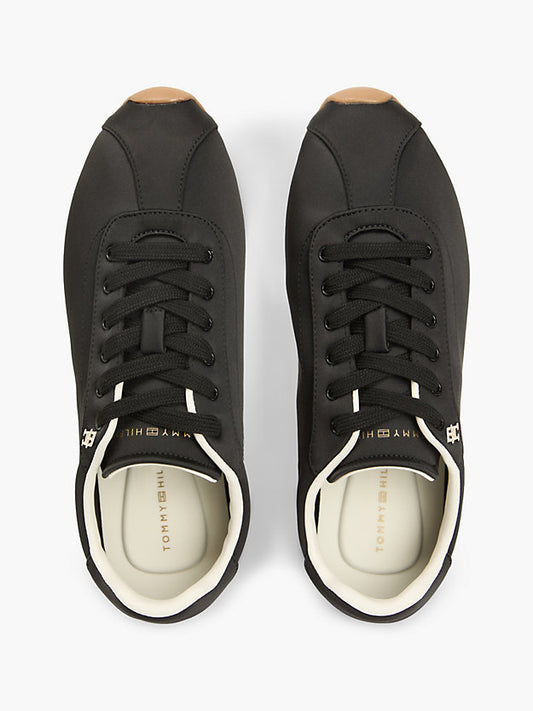 Monogram Satin Trainers