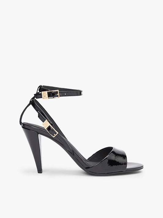 Patent Leather Ankle Strap High Heel Sandals