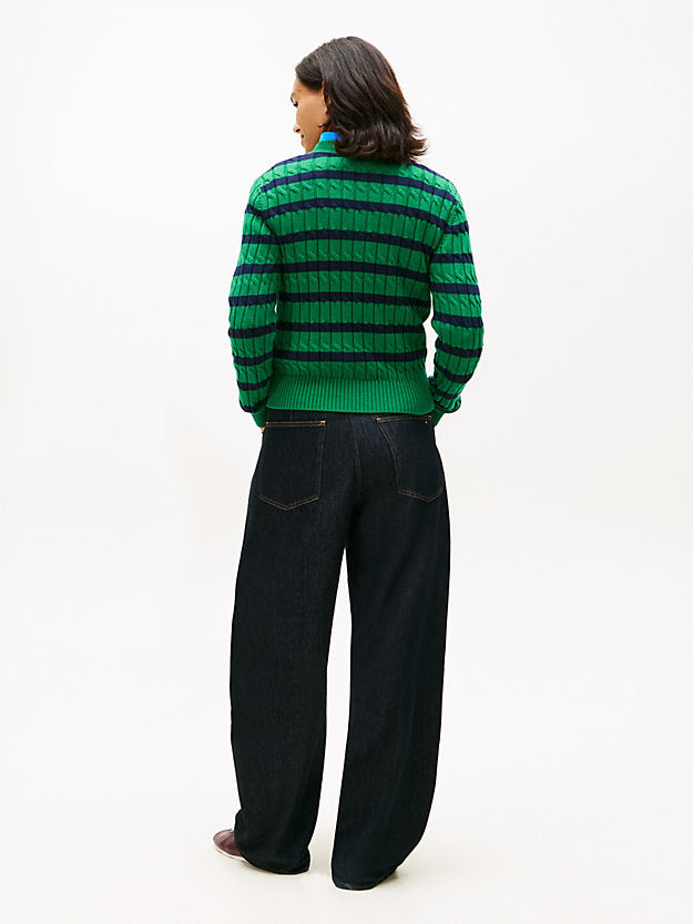 Cable Knit Crew Neck Jumper