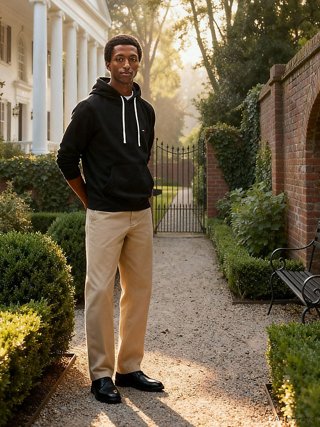 Fleece Drawstring Hoody