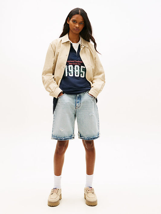 Badge Water Repellent Coach Jacket