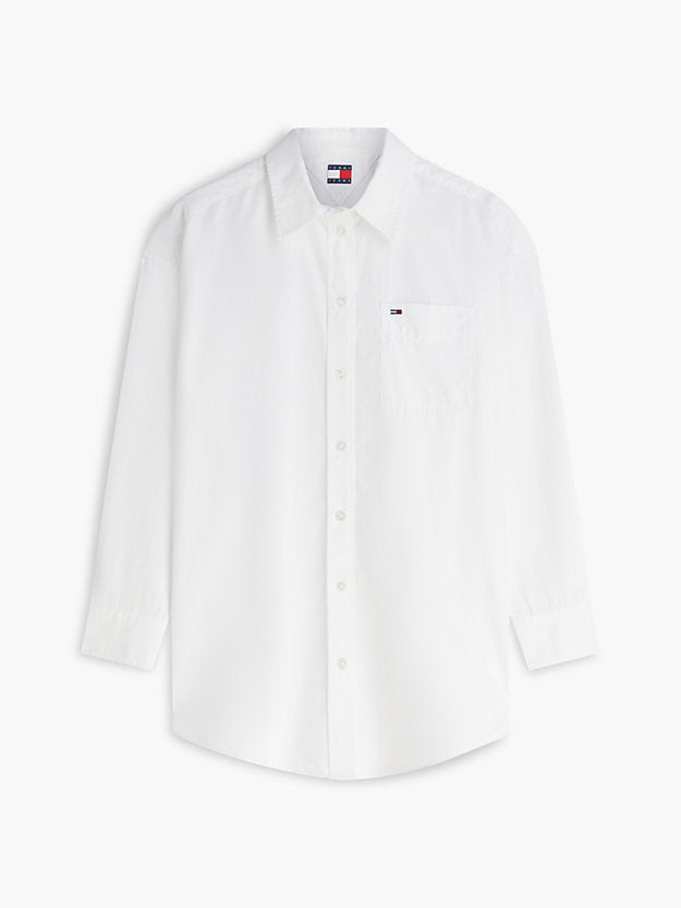 Oversized Fit Poplin Shirt