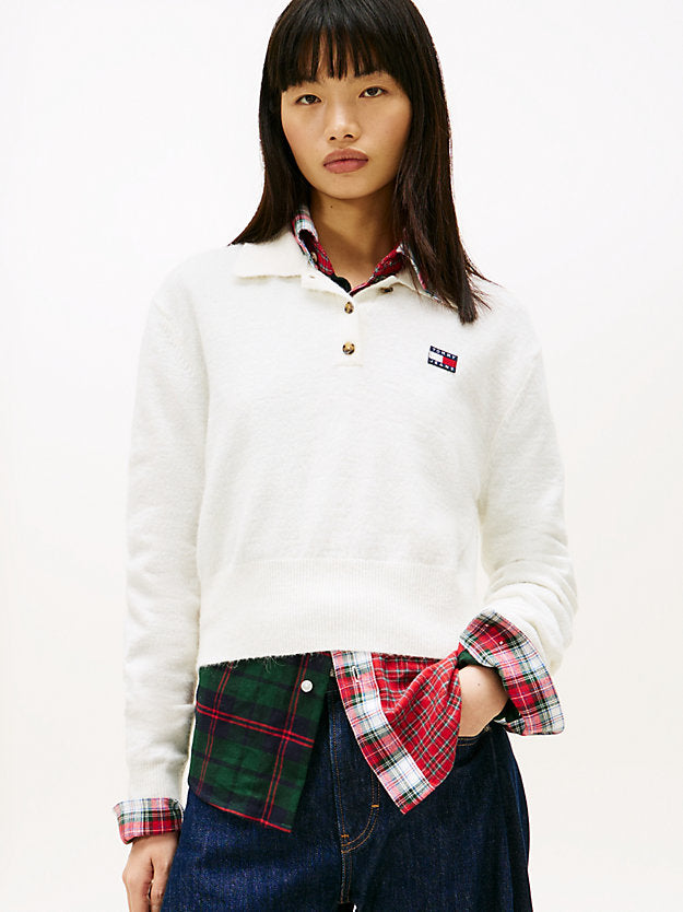 Badge Polo Jumper WiAlpaca
