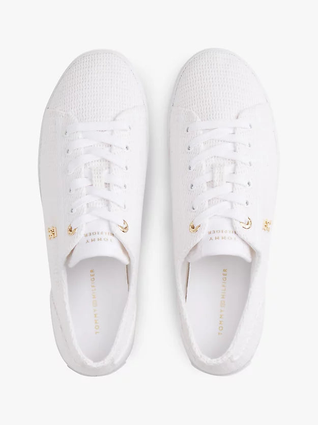 Monogram Textured Trainers