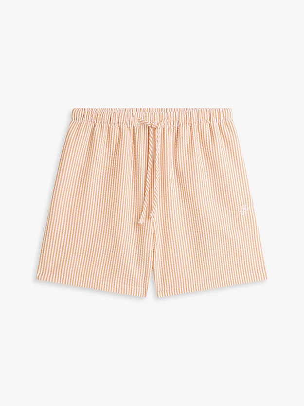 Seersucker Cover-Up Shorts
