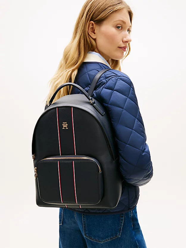 Signature Pebble Grain Dome Backpack
