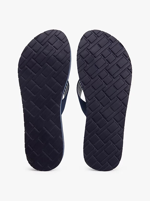 Webbing Strap Ithaca Stripe Flip-Flops