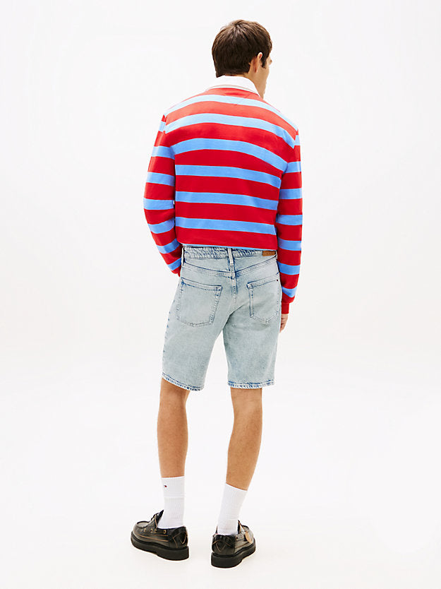 Scanton Faded Slim Denim Shorts