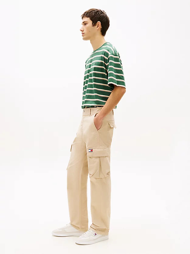 Otis Canvas Straight Cargo Trousers