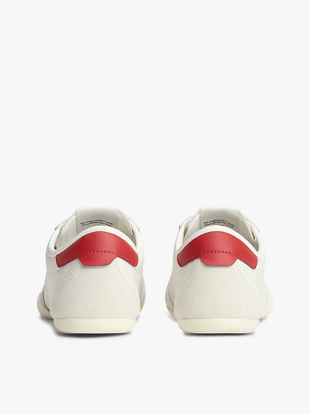 Leather Low Profile Ballet Trainers