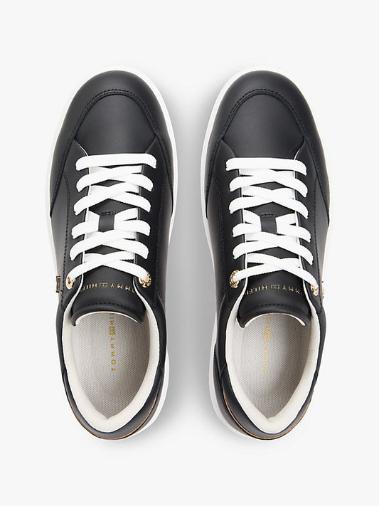Leather Monogram Cupsole Trainers