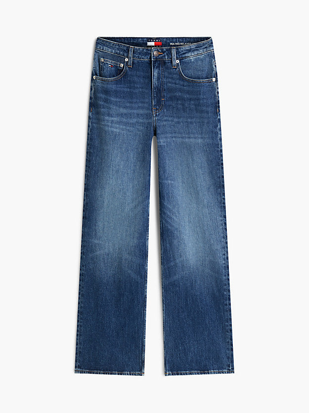 Mia Mid Rise Relaxed Straight Jeans