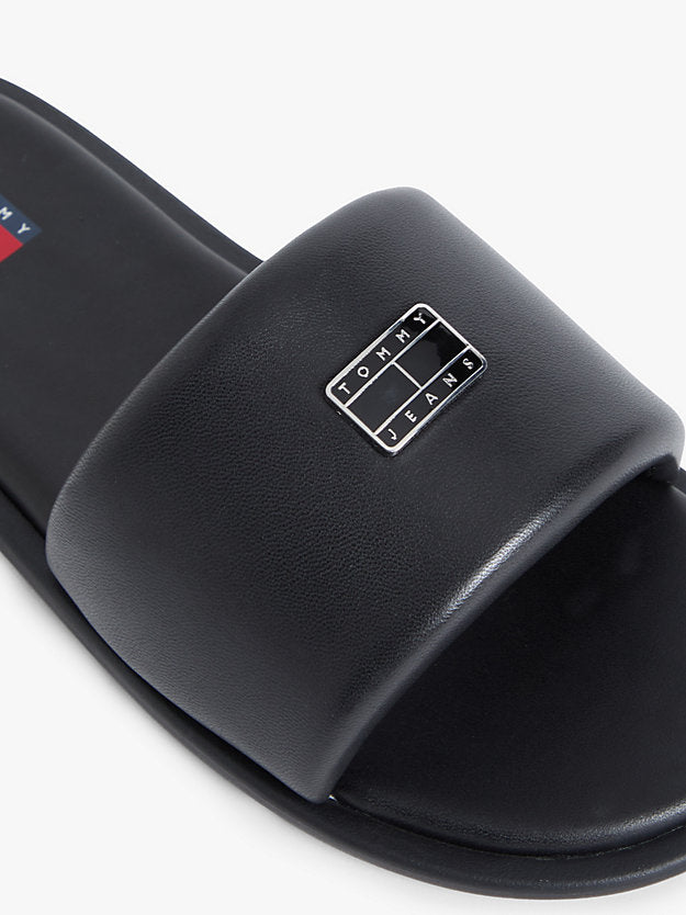 Leather Padded Strap Slides