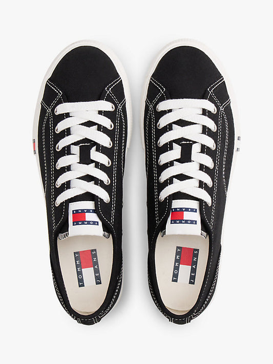 Archive Flag Stripe Canvas Trainers