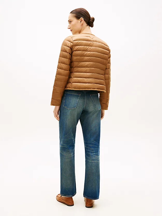 Water Repellent Lightweight Down Slim Jacket