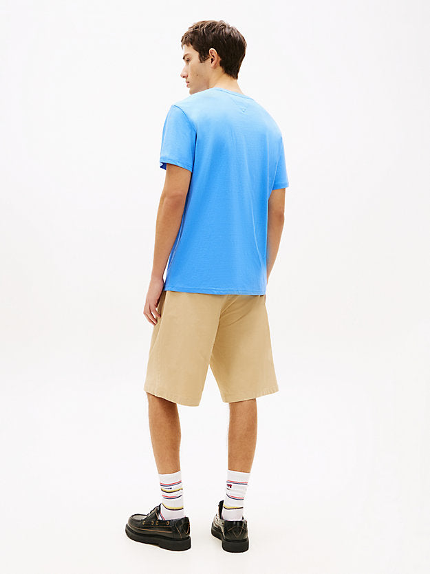 Logo Slim Jersey Crew Neck T-Shirt