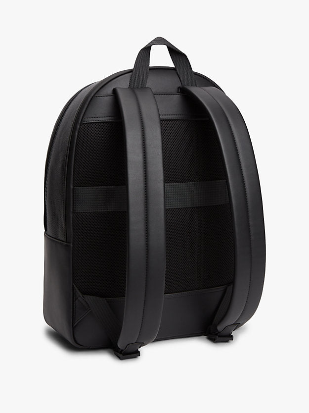 Flap Pocket Pebble Grain Dome Backpack