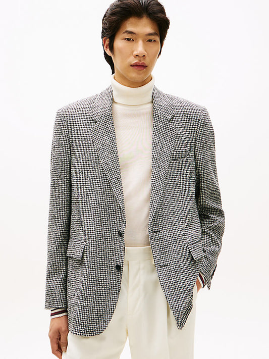 HoundstooWool Blend Regular Fit Blazer