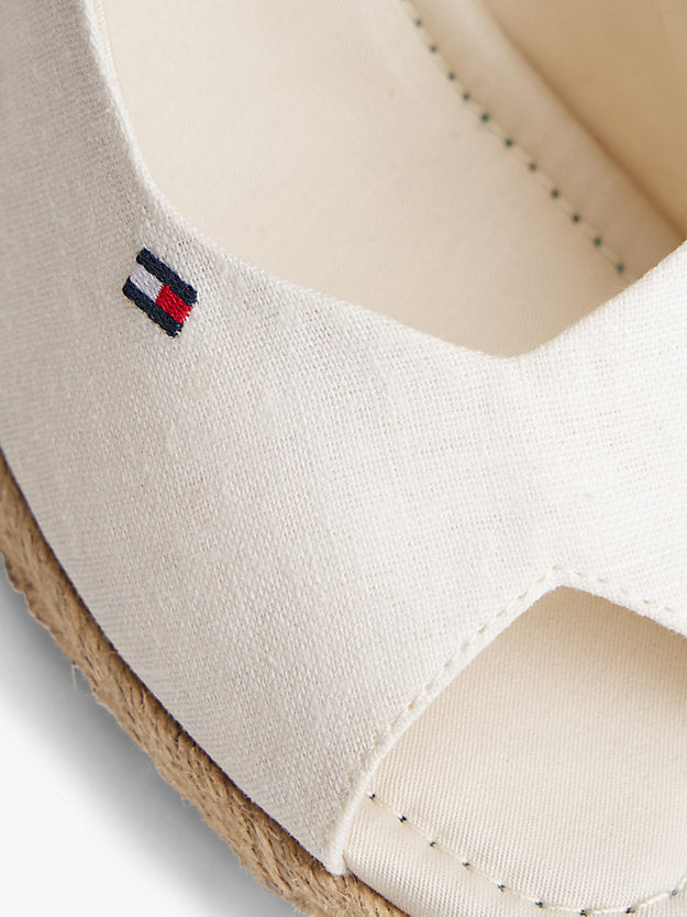 Hemp Slingback Wedge Espadrilles