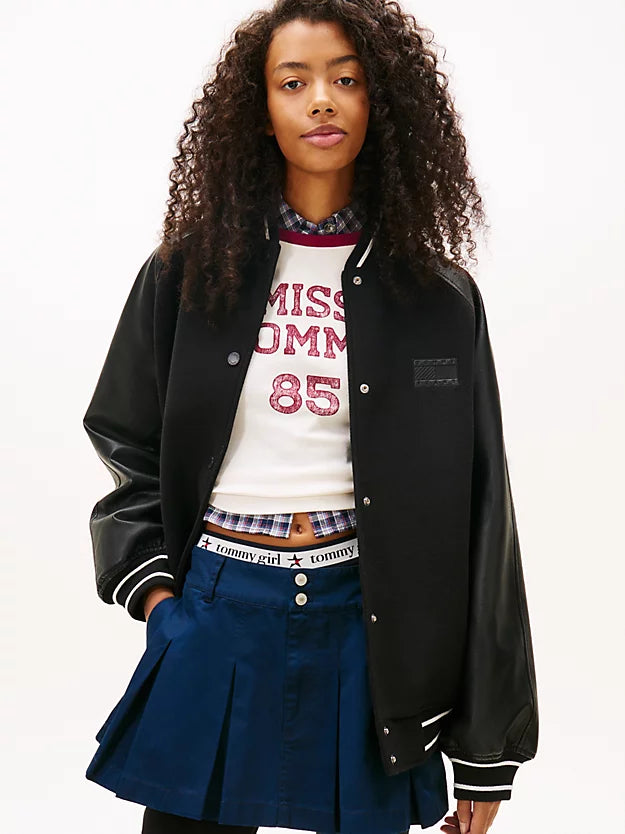 Relaxed Varsity Jacket WiWool