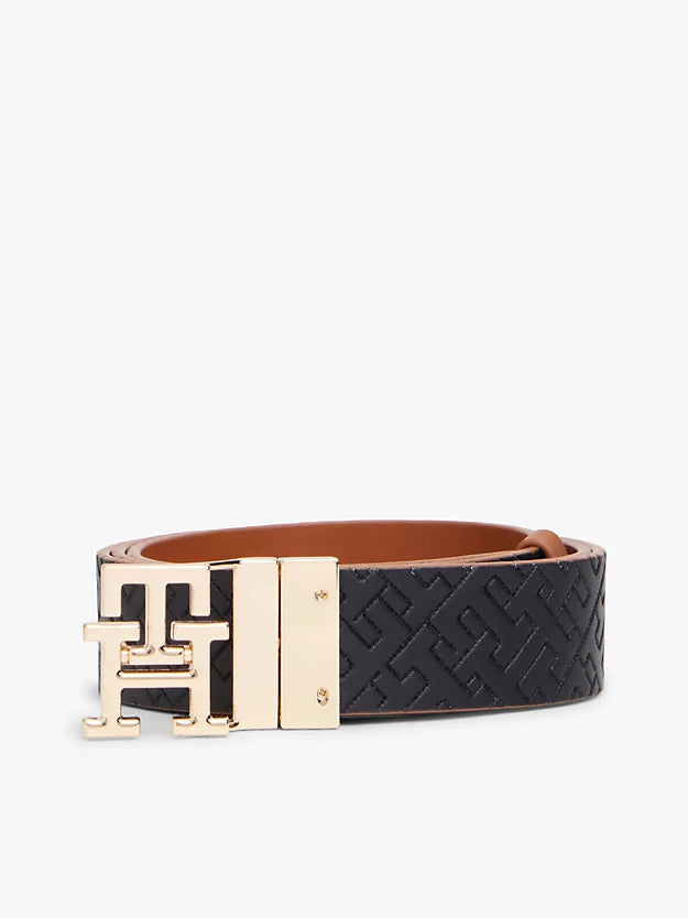 Monogram Reversible Leather Belt