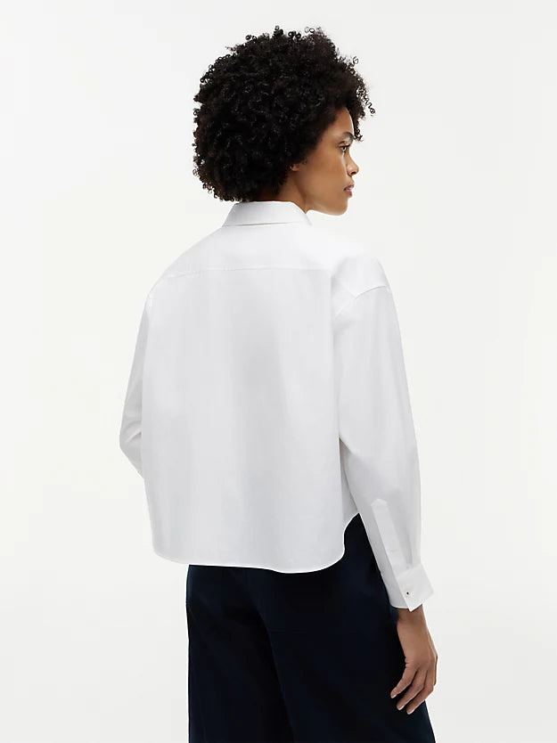 Boxy Fit Poplin Shirt