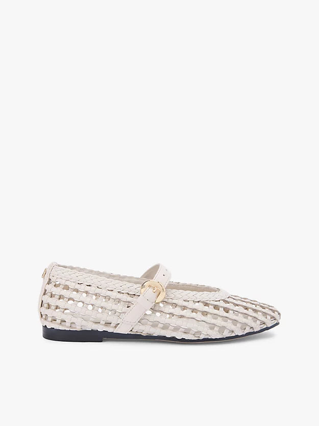 Woven Mary Jane Ballerinas