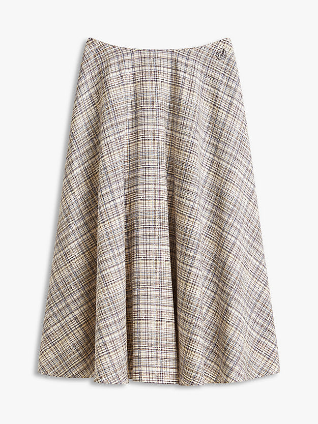 Midi A-Line Skirt WiLinen