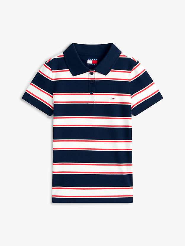 Slim Fit Ribbed Polo Shirt